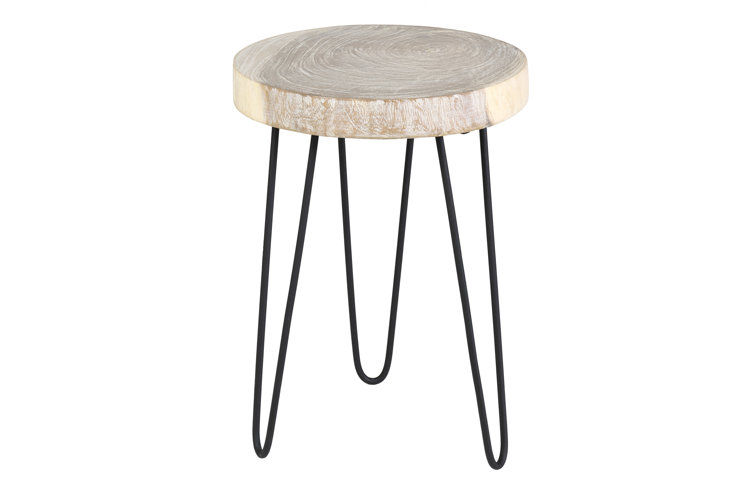 Abernethy Solid Wood End Table