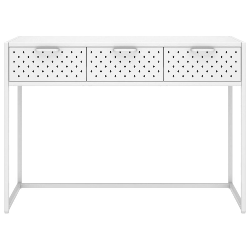 Hassaan 106cm Console Table, White