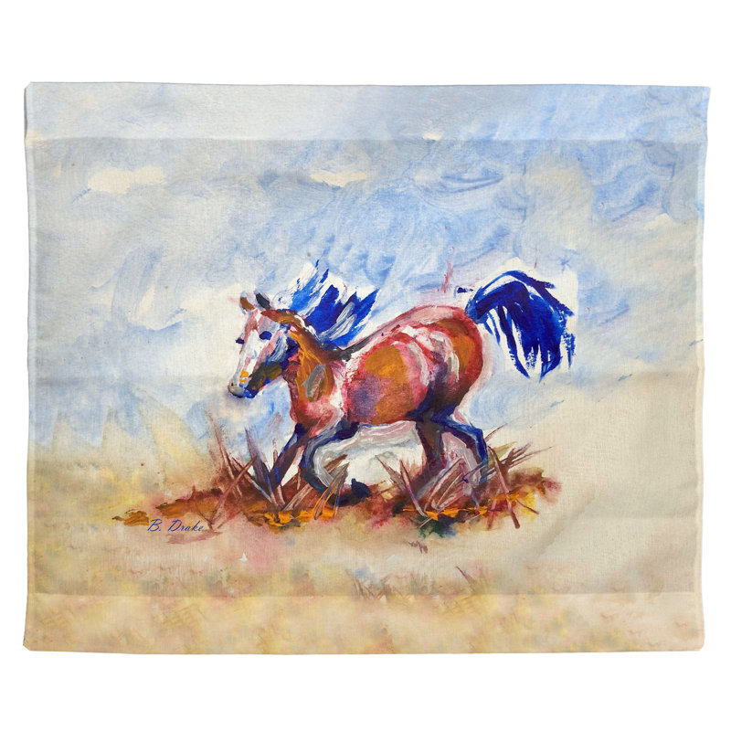 Polyester mural Betsy Wild Horse