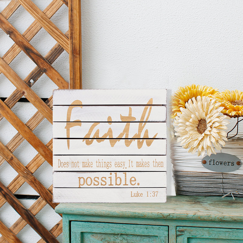 Farmhouse Religious & Spiritual Wall Decor