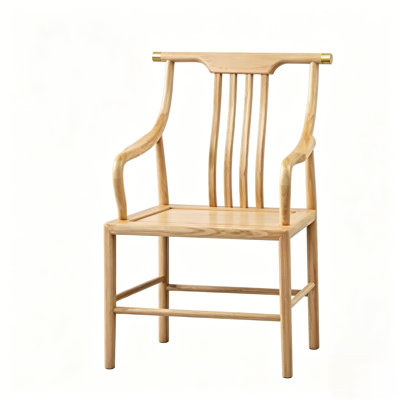 Couleur bois massif, bureau et chaise d'étude à domicile, fauteuil, chaise de salle à manger, style rétro