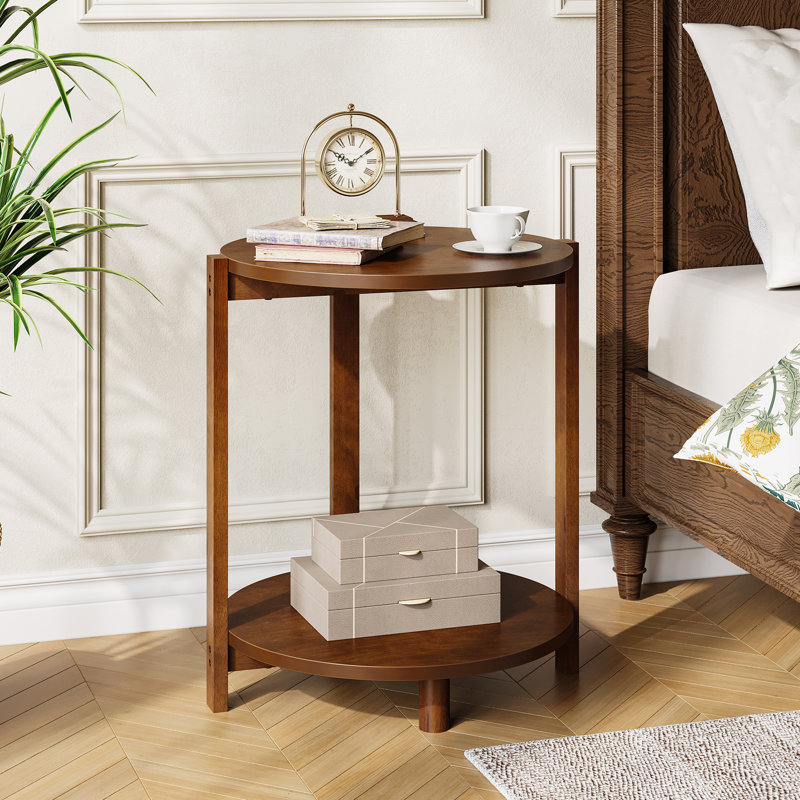 Solid Wood End Table