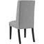 Chaise de salle à manger en tissu Baron Modway-885442141