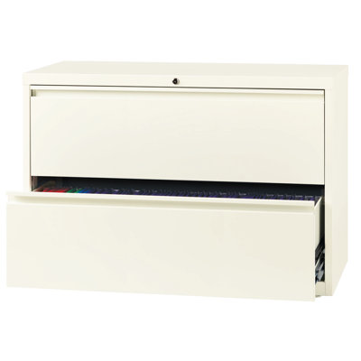 42'' Wide 2 -Drawer Steel File Cabinet