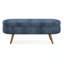 Banc de rangement repose-pieds ovale-614598972