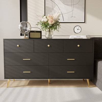 Commode 7 tiroirs 55,25 po