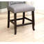 Fauteuil 2 pièces à hauteur de comptoir et garniture cloutée à oreilles-1118078976