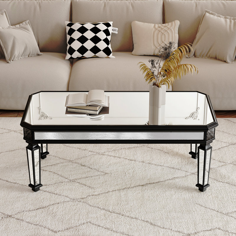 Table basse rectangulaire Mirro
