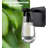 Modern Raindrop Wall Sconce With Clear Glass Shade, Hardwired Vanity Light Fixture For Bathroom, Bedroom, And Living Room, ETL Listed For Dry Locations