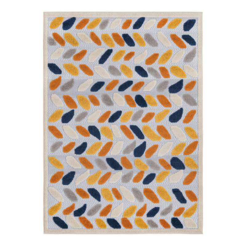 Oranjestad Aruba Indoor/Outdoor Rug, Rectangle 4' x 6'