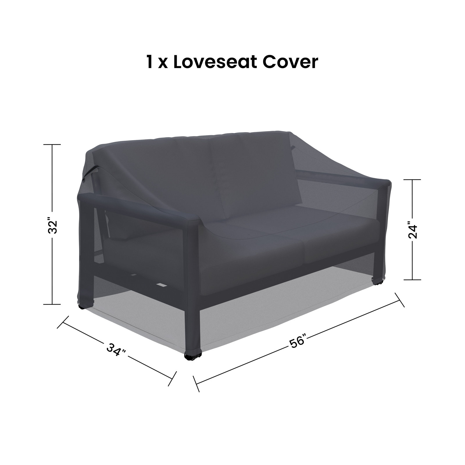 Outdoor Loveseat Cover