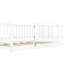 Lit simple pour lit en pin, avec clôture, porte et lattes amovibles, structure en bois de pin blanc-485447982-485448400
