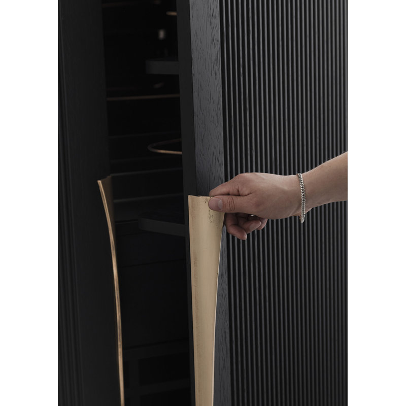Perfidia Solid Wood Bar Cabinet