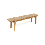 Apanas Outdoor Teak Dining Bench