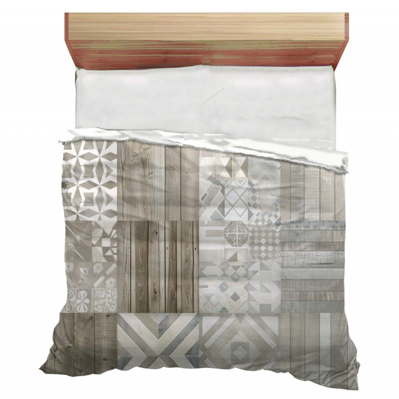 Trendy Floral Plush Microfiber / Polyester Comforter, Twin Comforter