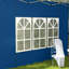 Outsunny Gazebo Side Panels with Window for 3x3(m) Pop Up Gazebo, Blue