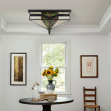 Lendin Vintage Ceiling Light Flush Mount Lighting Fixture E26 100-240V