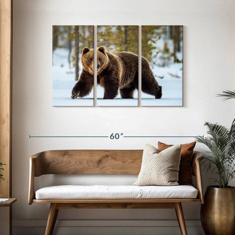 Grizzly Brampt adulte, H 28 po x l 45 po