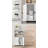 Small Freestanding Bathroom Storage Cabinet With 2 Doors And Shelves For Toilet Paper, White-1521989996