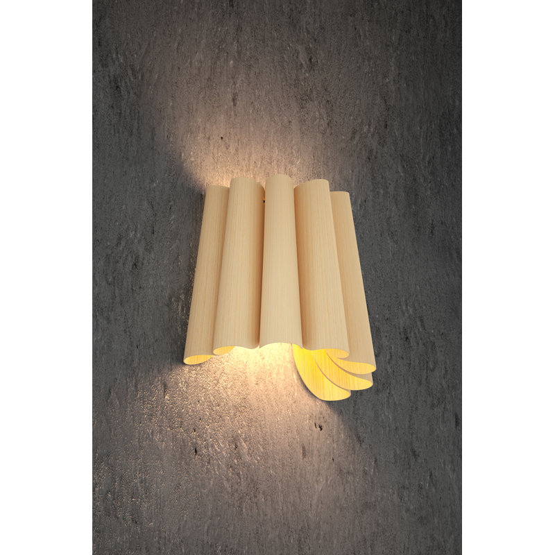 Renata Flush Mounted Sconce, Ash