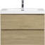 Meuble-lavabo flottant de 30 po avec lavabo, armoire de rangement murale moderne avec plateau en résine et tiroirs à fermeture en douceur-786929492-786929499