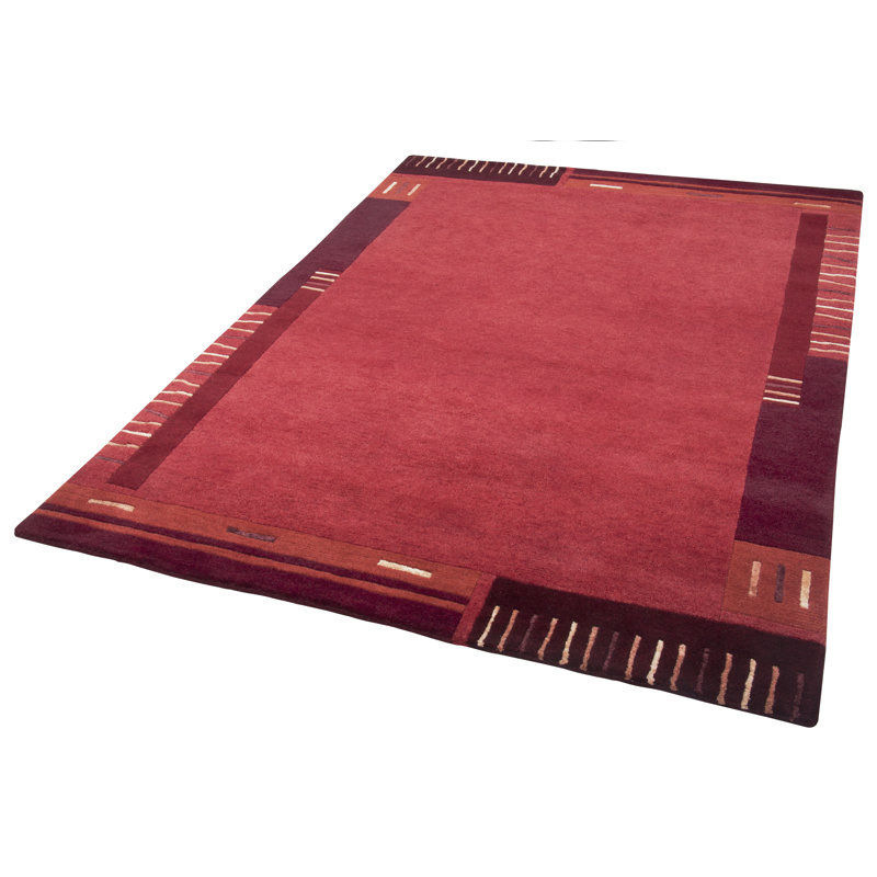 Cheviotdale Hand Woven Red Indoor Rug, Rectangular 200 x 300cm