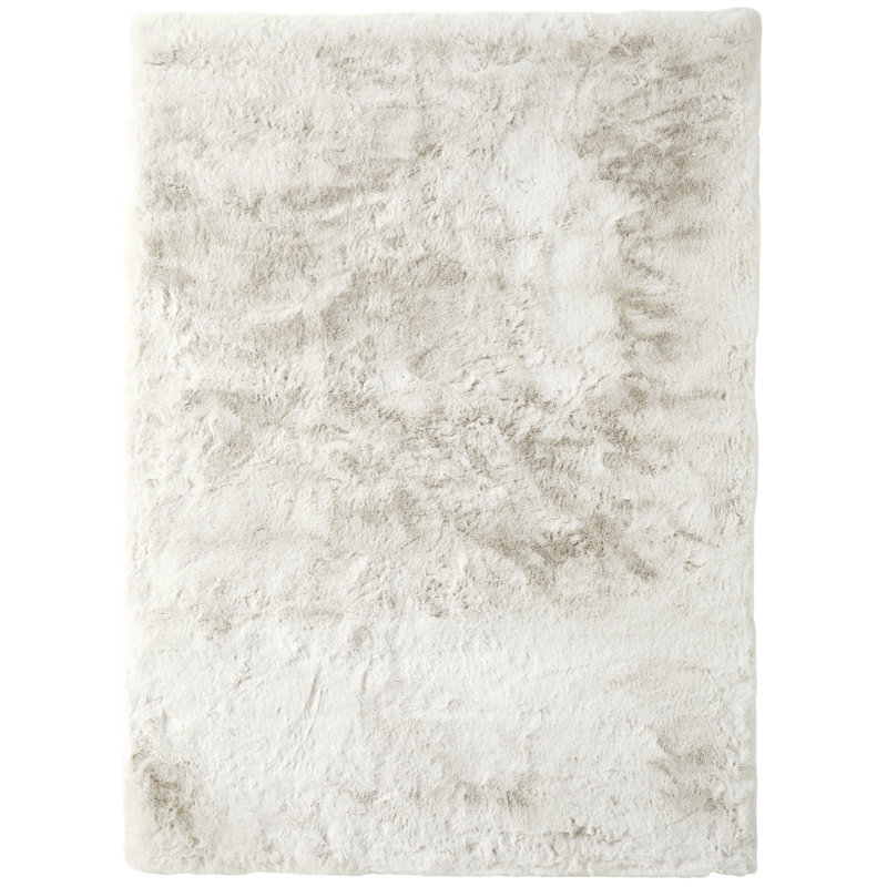 HEAVENLY Rectangle Area Rug, Dove, Rectangle 76 x 130 cm