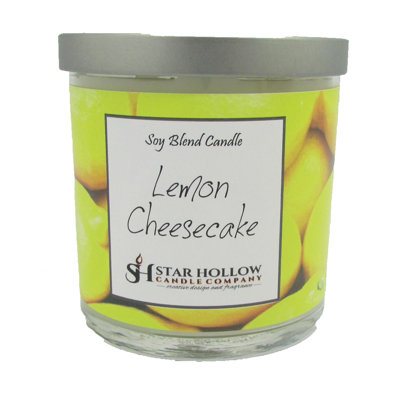 Lemon Cheesecake Scented Jar Candle