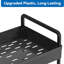 Katsumi 15.75'' W Plastic Storage Rack with Wheels