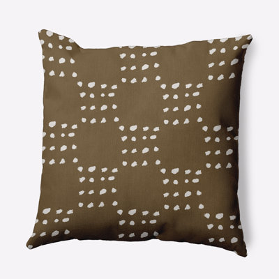 Coussin décoratif intérieur / extérieur Stitched Dots