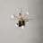 Gerard 63.5'' Black/Brass Traditional Floor Lamp