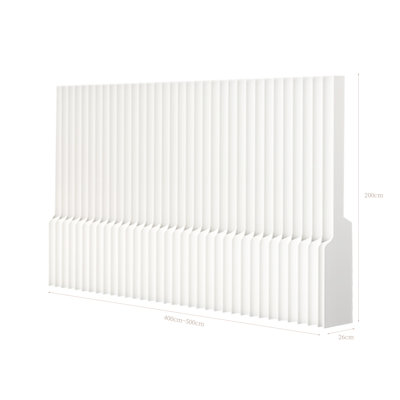 Foldable Eco-friendly Paper Room Divider – Lightweight Partition Wall, No Assembly For Commercial & Home Use, White