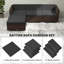 Outsunny 7-Piece Patio Furniture Cushions Water-Repellent-434408316