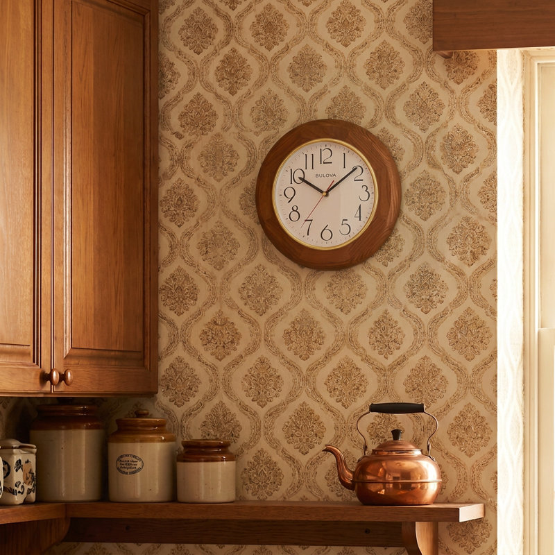 Horloge murale Grantwood fini bois 11,5 po (893CC70EB1E14F2FB78CE89B9CC97819)