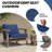 Outdoor Deep Seat Cushion Set-1195829336