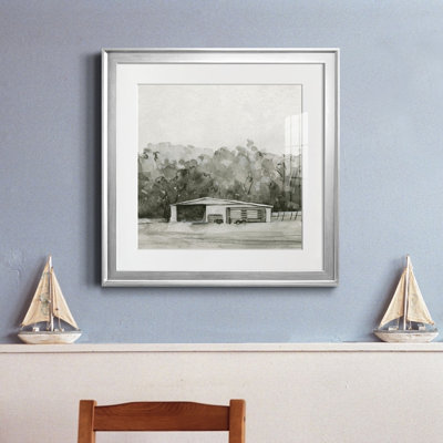 " Solemn Barn Sketch II "