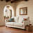 81" Mid-Century Modern Linen Upholstered Sofa-1633867448