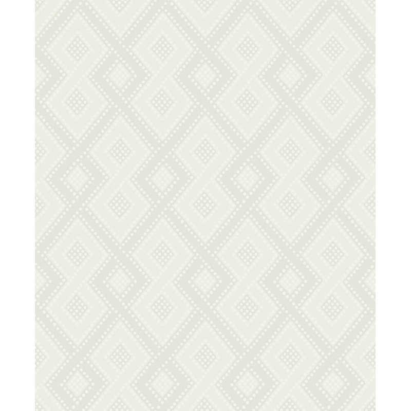 Gering 10.05m x 53cm Wallpaper Roll, White