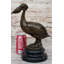 Figurine faite à la main en bronze par Milo Stork Bird