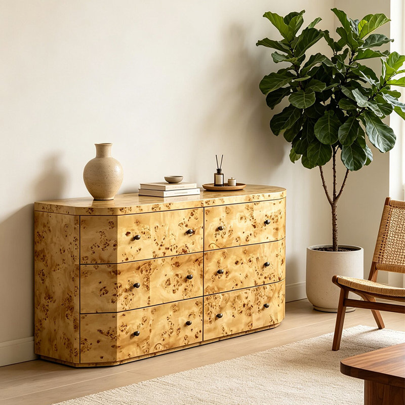 Commode en bois massif de style médiéval, H 29,92 po x l 55,11 po x P 19,69 po