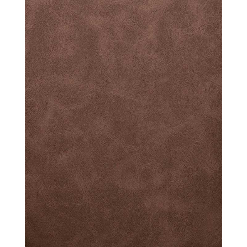 49cm H Upholstered Full Back Armchair, Brown