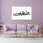 Abstract Formula Racer Abstract Modern Horse Wall Art Print 1 Piece Wrapped Canvas Wall Art-1537088151