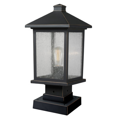 Luminaire suspendu en forme de pilier câblé 1 lumière L Lovette