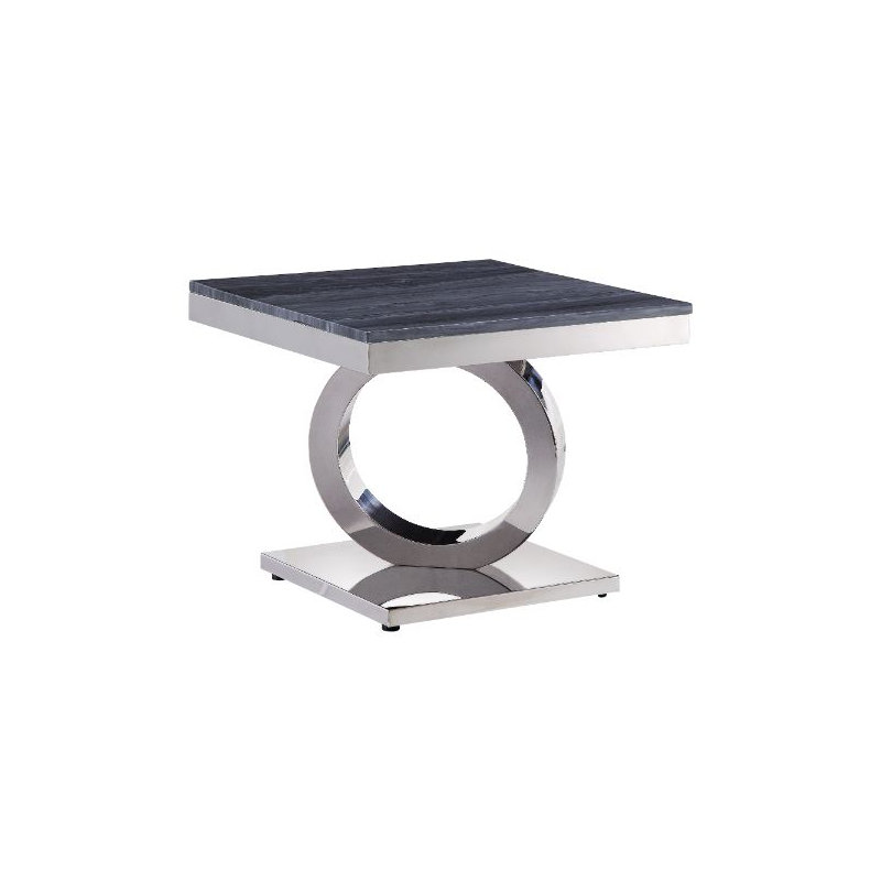 Table de bout à piédestal Akshana