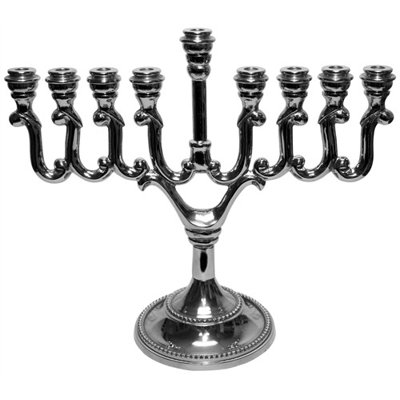 Aluminum Menorah