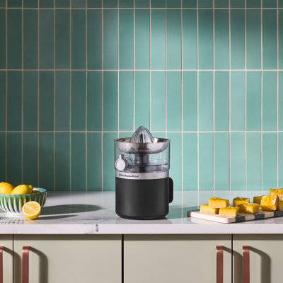 KitchenAid Go Cordless Citrus Juicer with Auto-Reversing Reamer & Precision Pour Spout