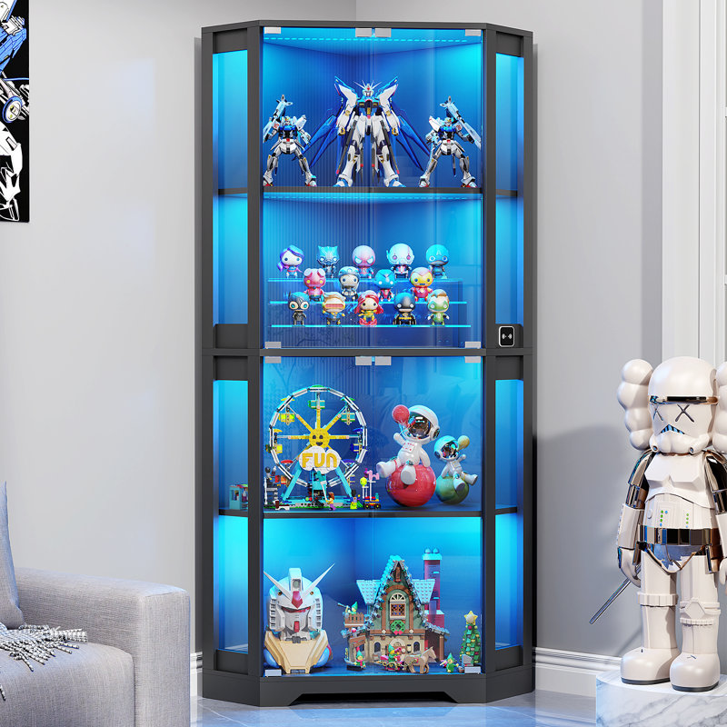 Display Cabinet, Black
