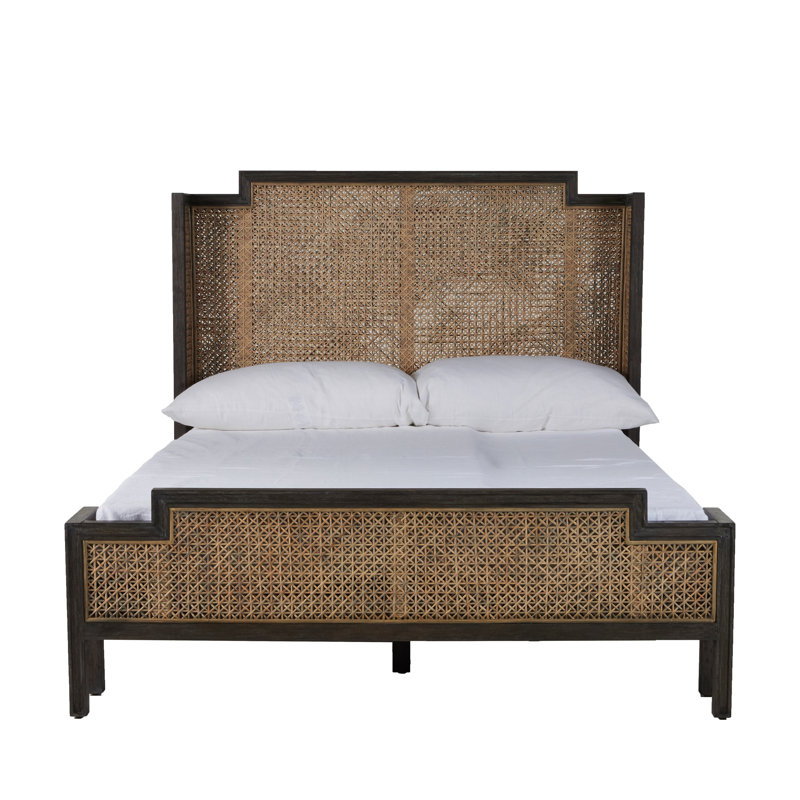 Camille Low Profile Platform Bed, Queen