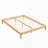 Solid Dry Bamboo Wood Platform Bed Frame, Easy Assembly-1962310041-1962310045