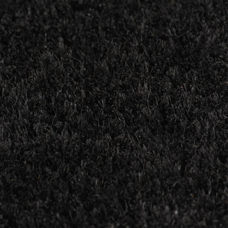 Ischia Non-Slip Indoor / Outdoor Doormat, Black